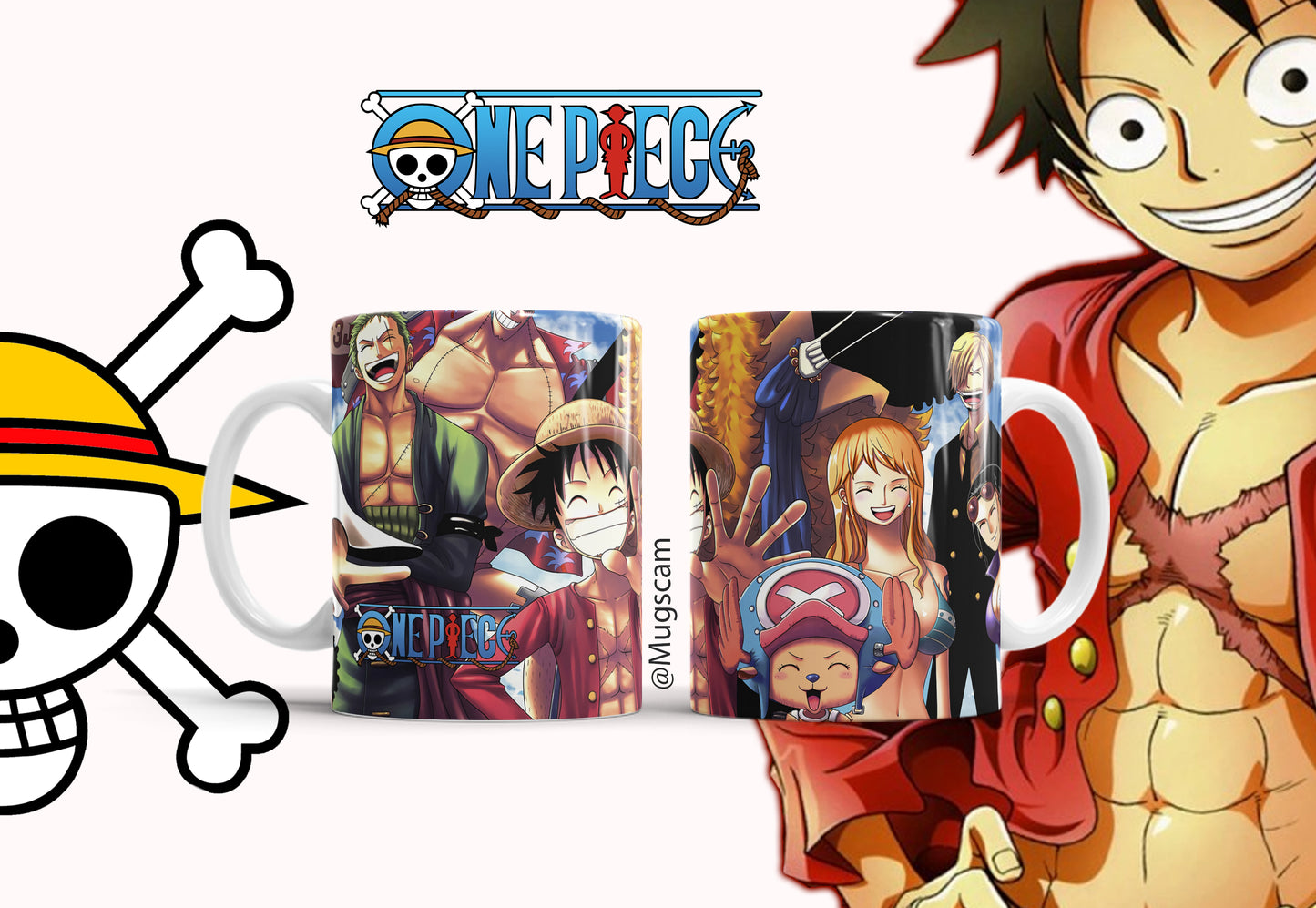 Taza diseño One Piece
