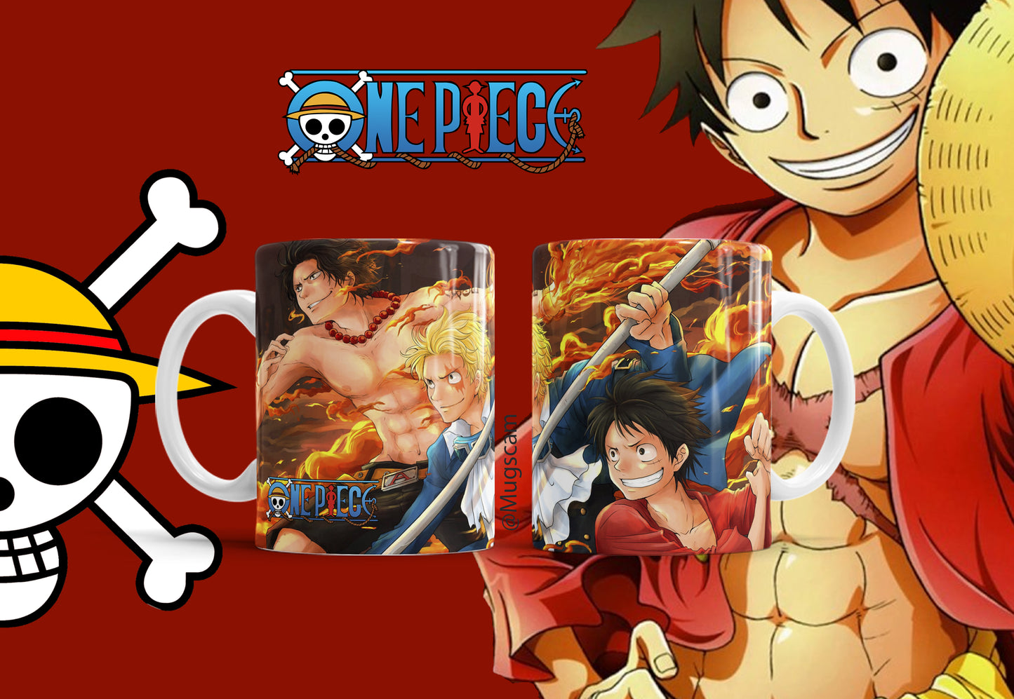 Taza diseño One Piece