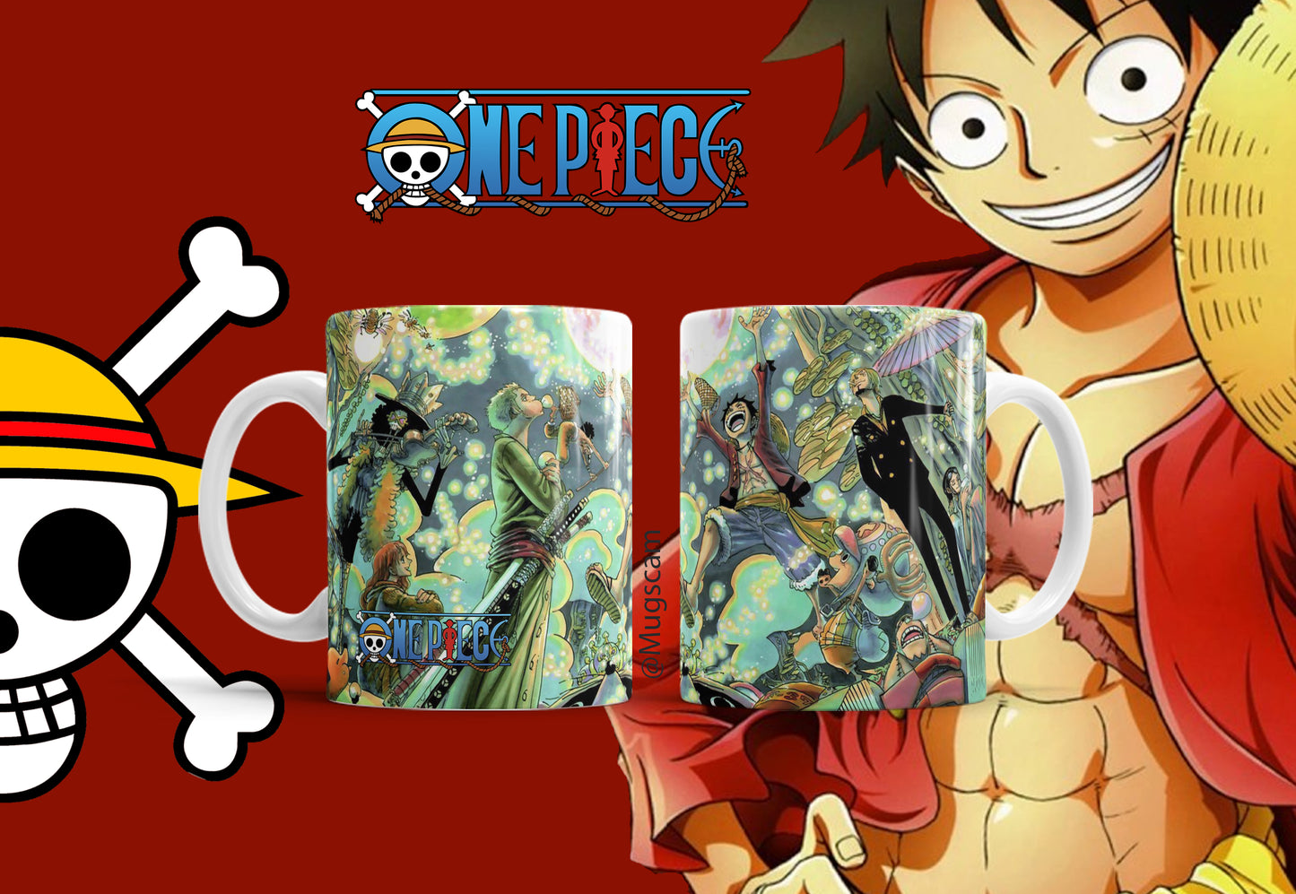 Taza diseño One Piece