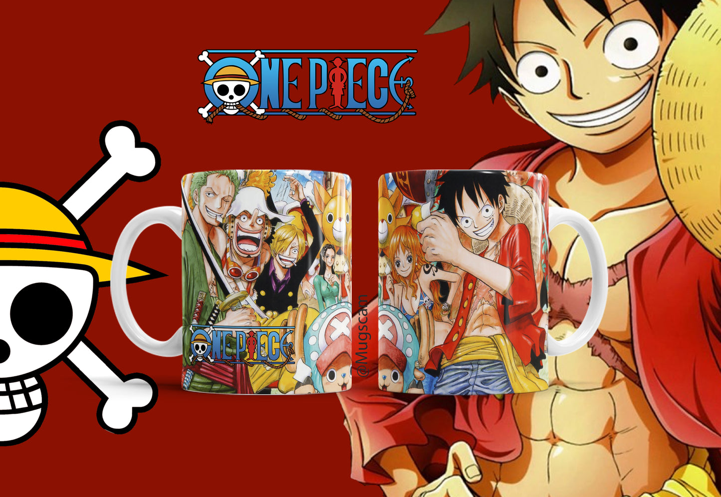 Taza diseño One Piece