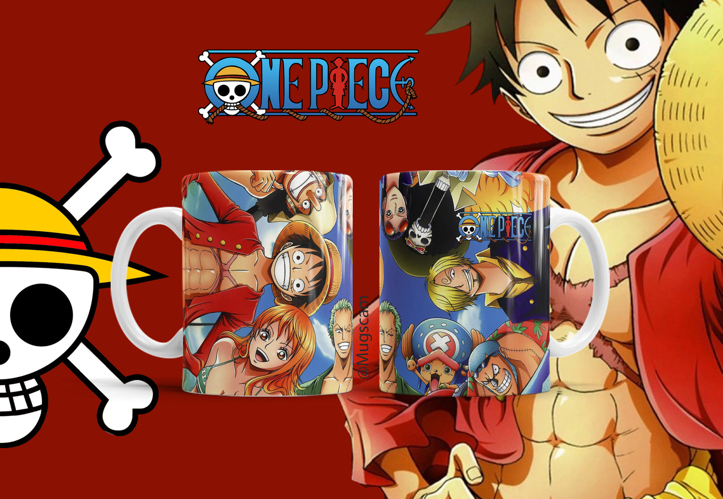 Taza diseño One Piece