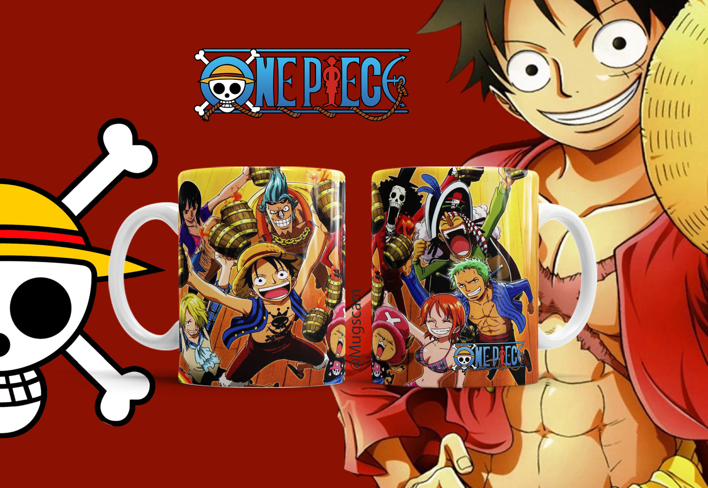 Taza diseño One Piece
