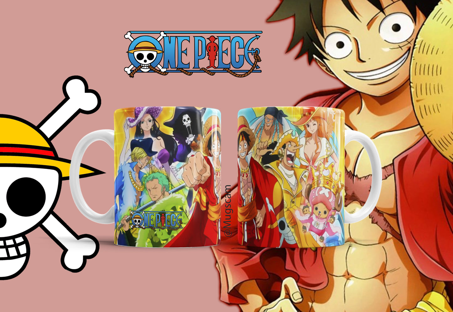 Taza diseño One Piece