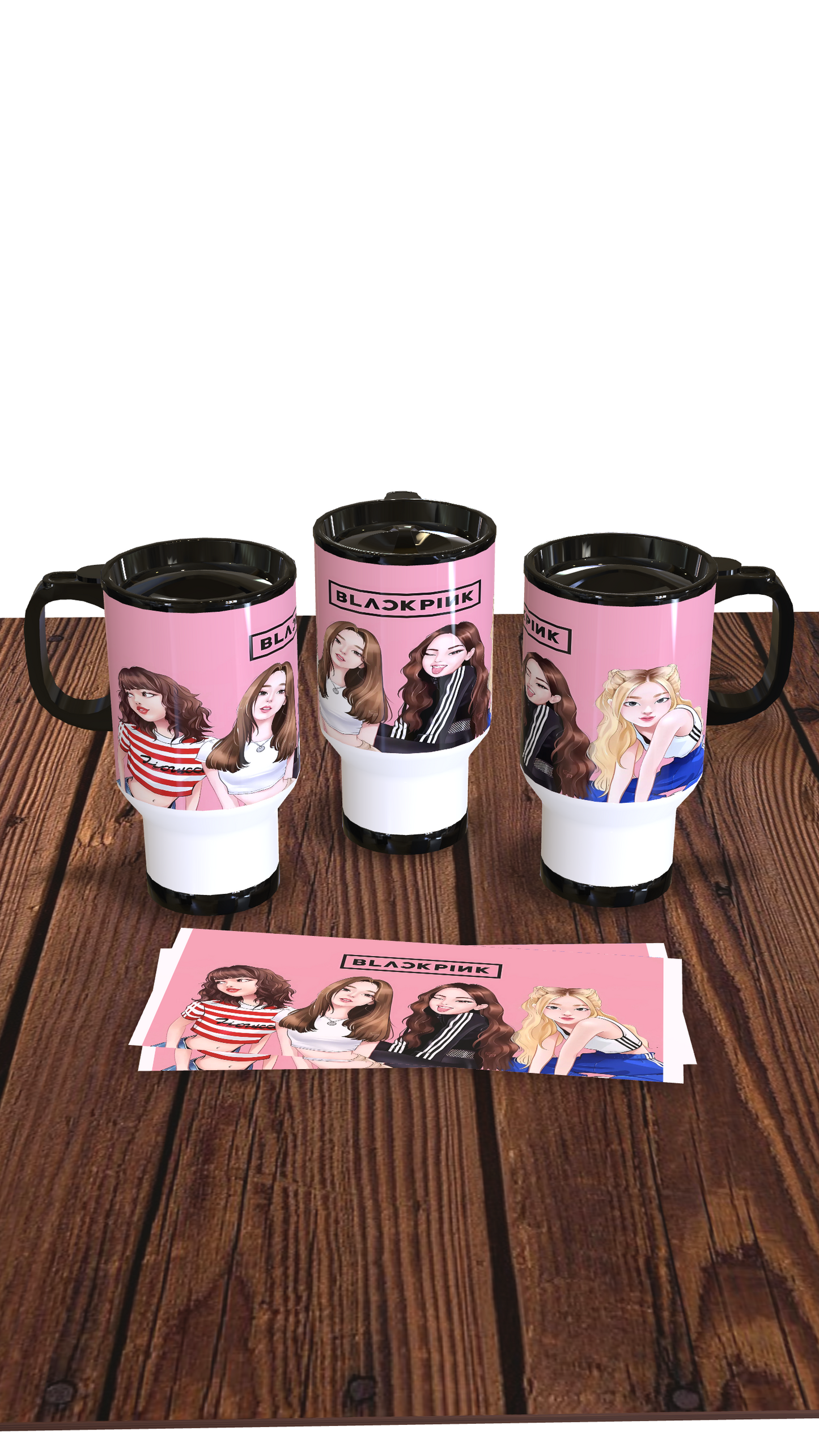 Mug térmico Black Pink