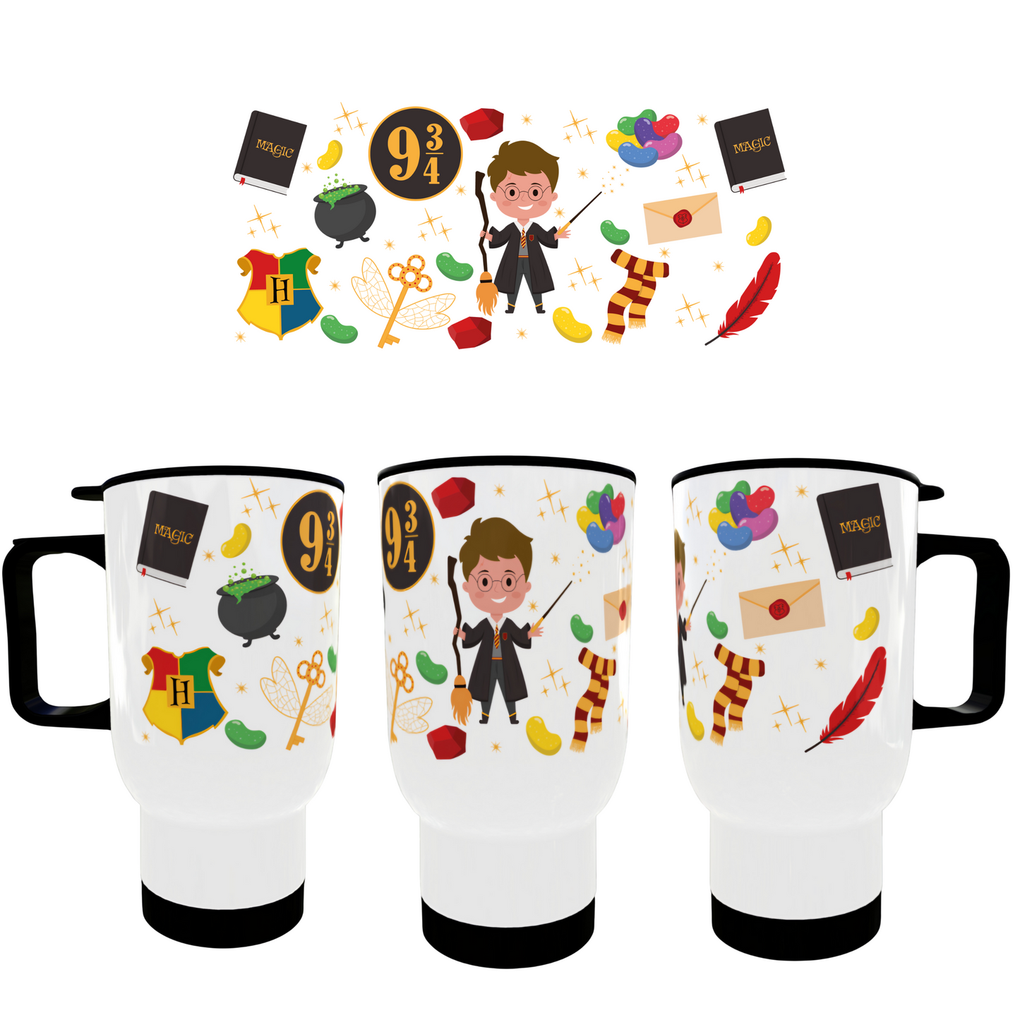 Mug térmico Harry Potter