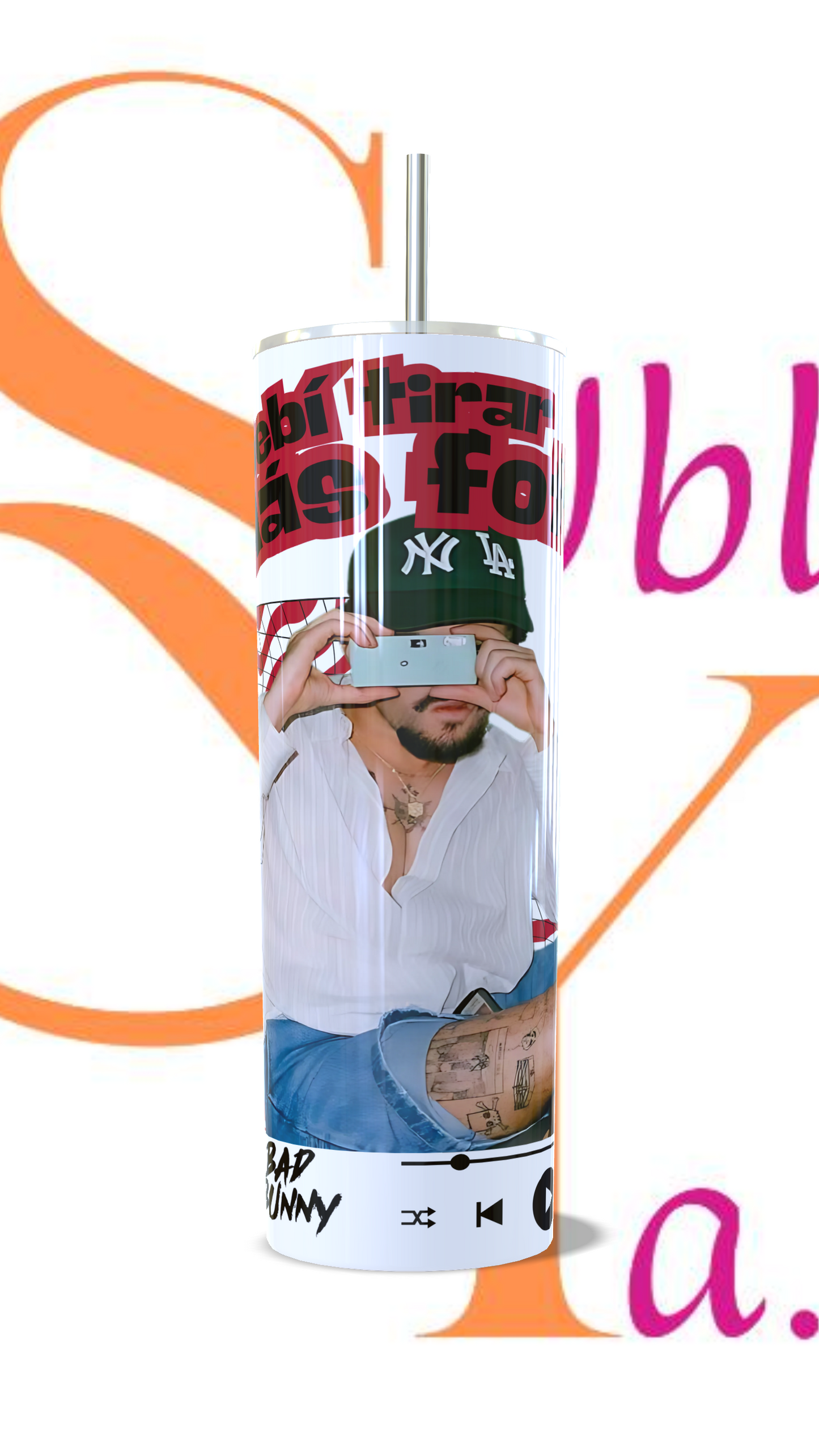 Vaso térmico de 600ml Bad Bunny