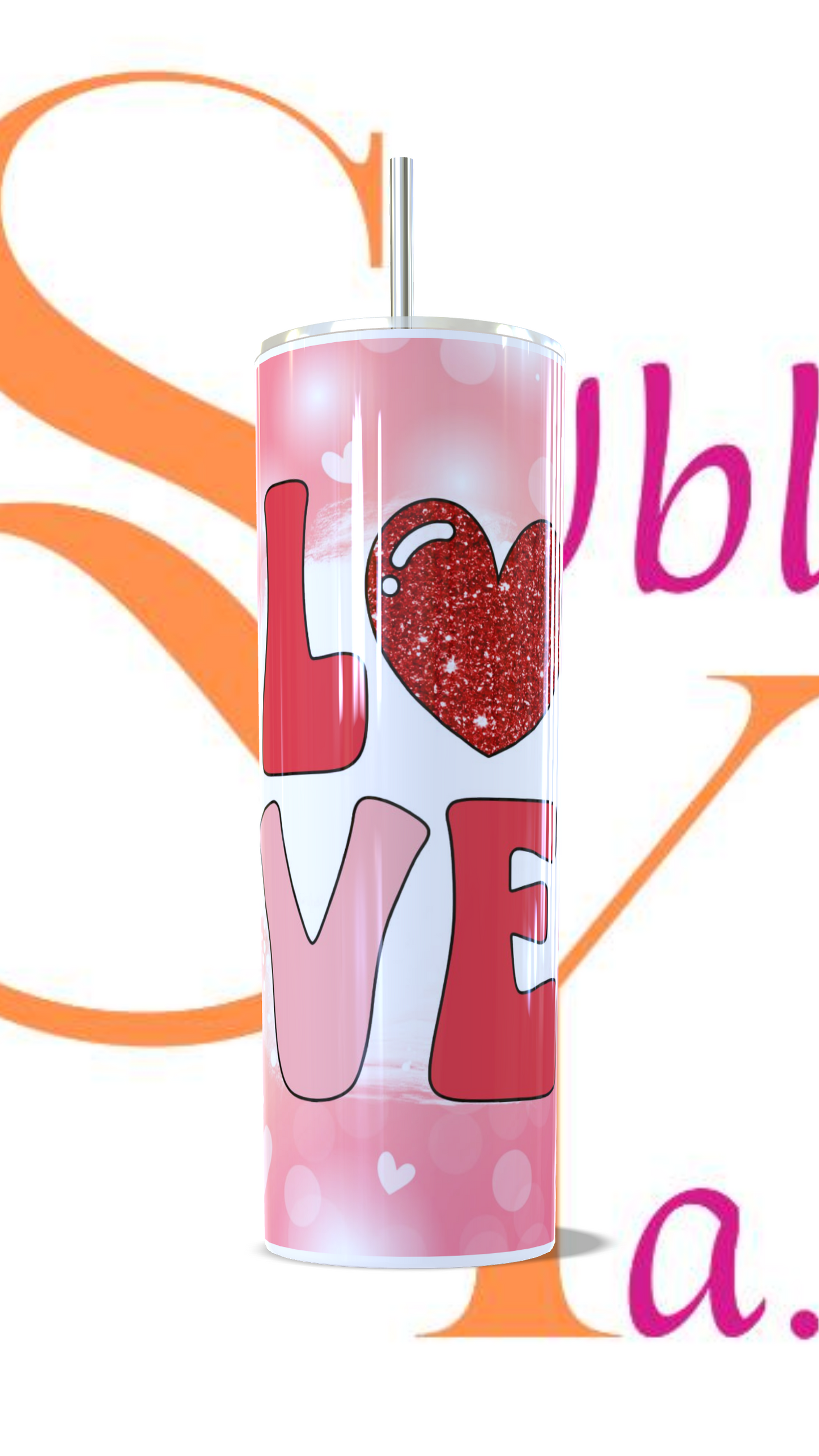 Vaso térmico de 600ml Love