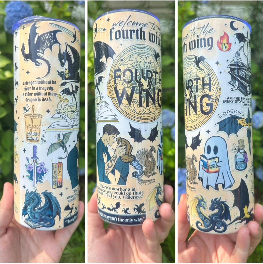 Vaso térmico de 600ml Fourth Wing