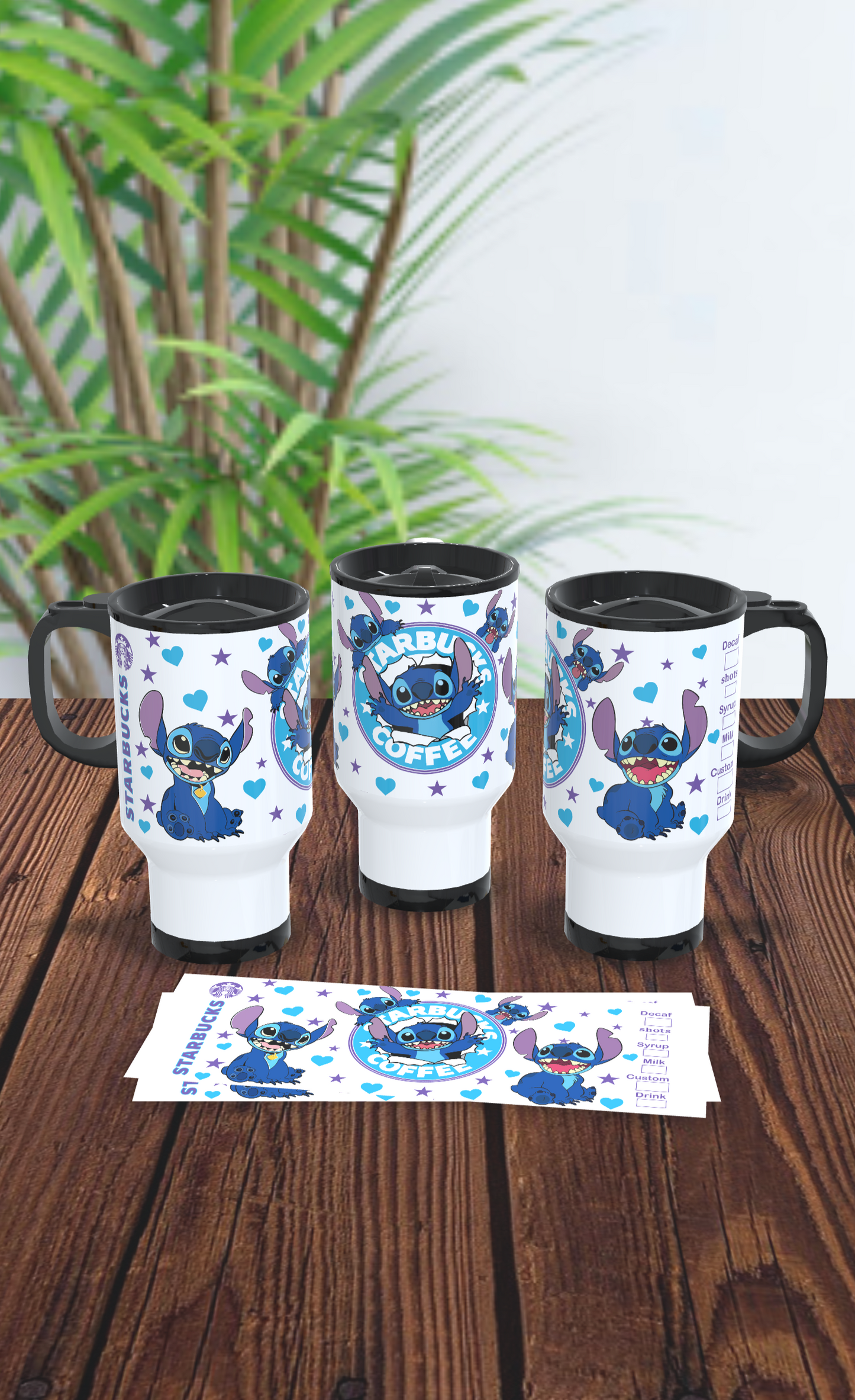 Mug térmico de 410ml Stitch