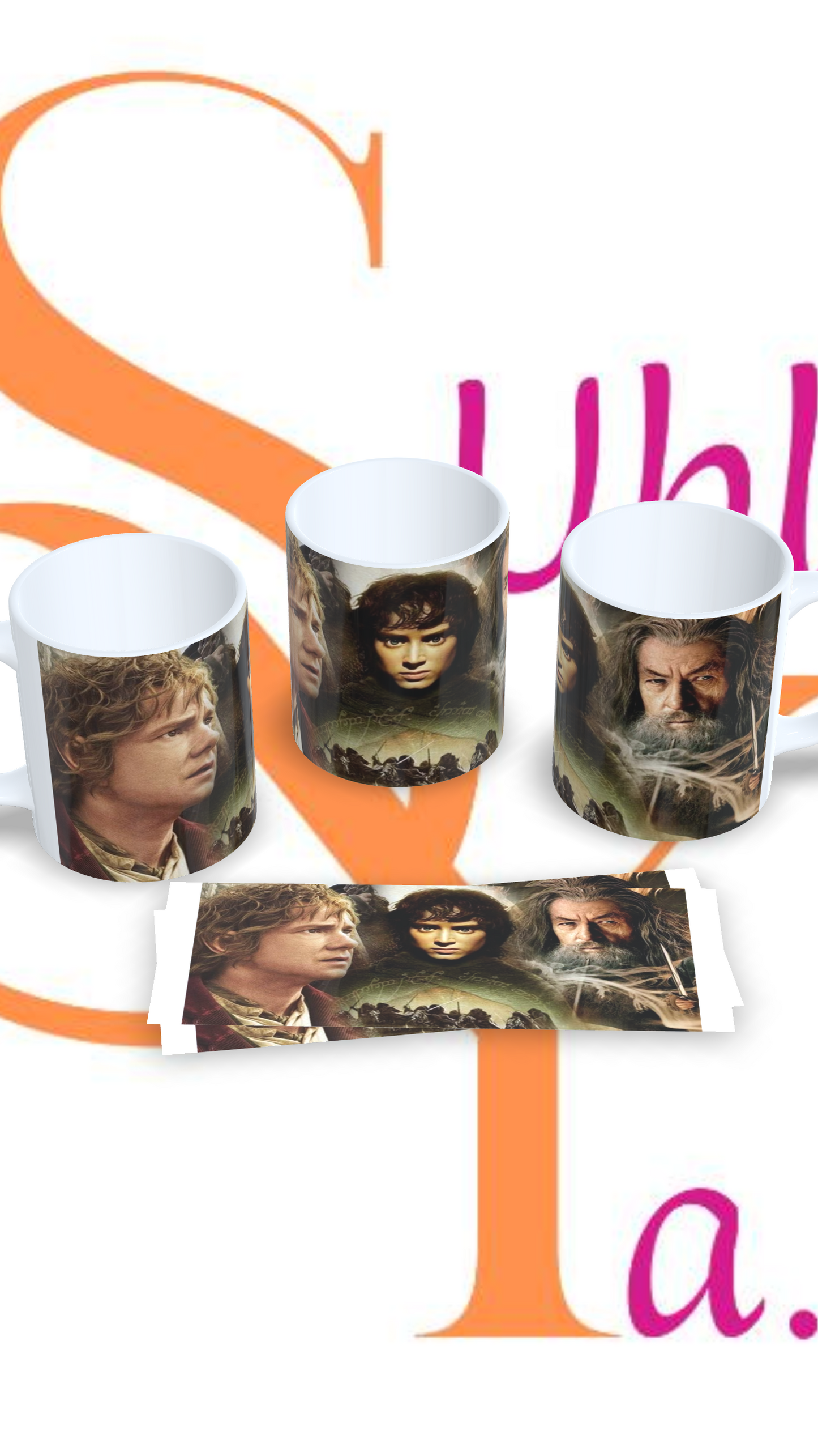 Taza el señor de los anillos