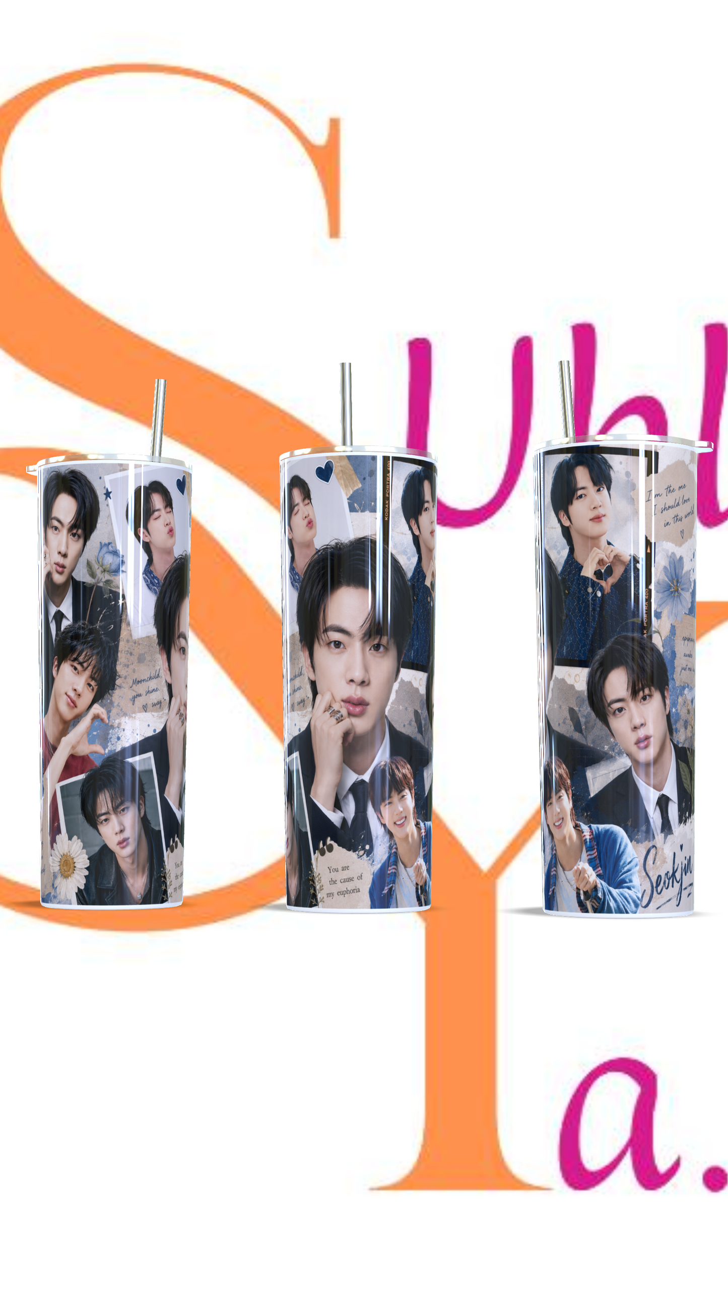Vaso térmico Capacidad de 600ml, Jin Bts