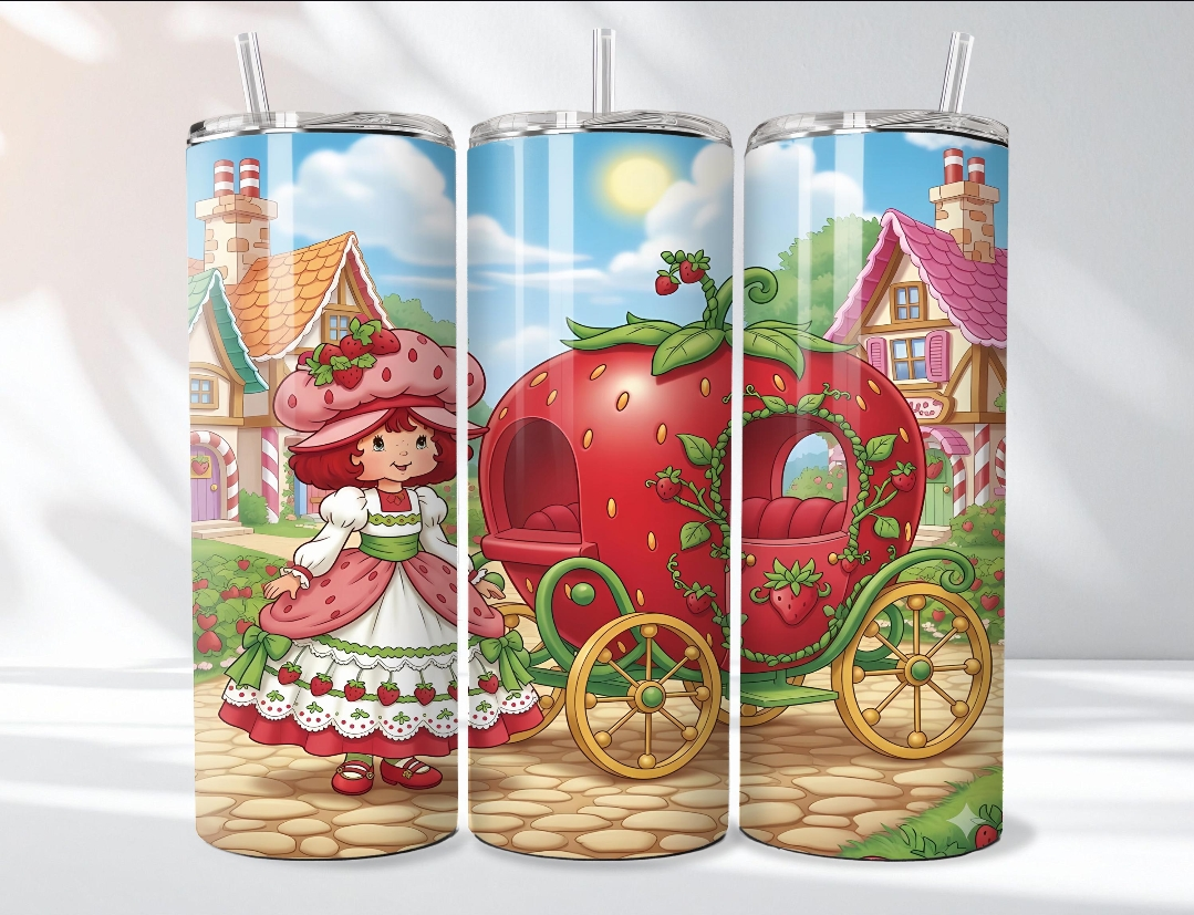 Rositas fresita Vaso térmico de 600ml