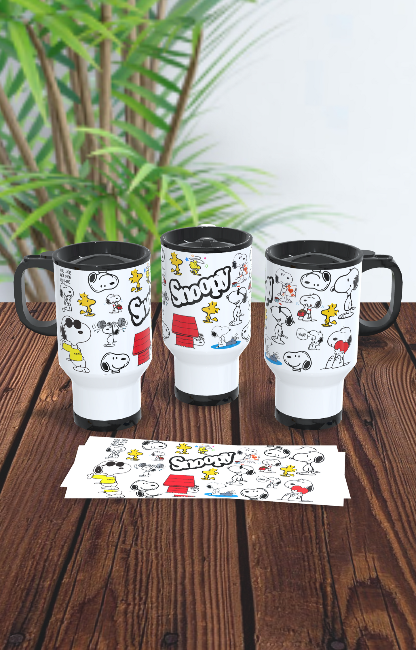 Mug térmico Snoopy