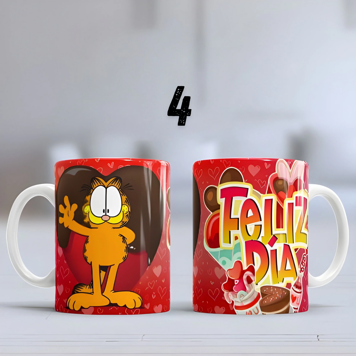 Tazas Garfield 330ml 11oz