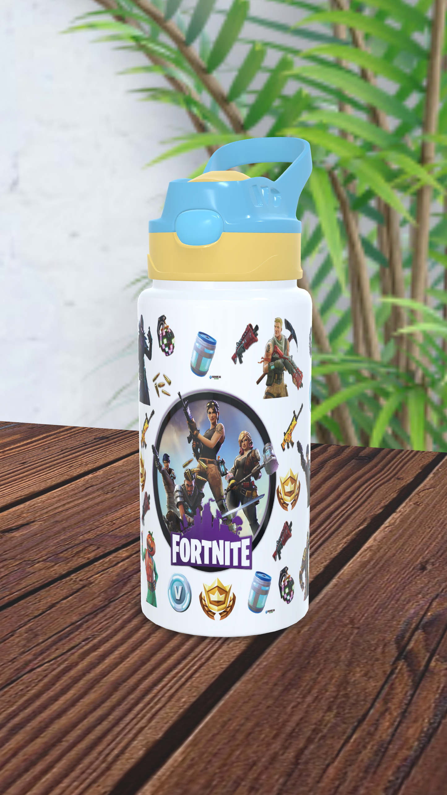 Botella térmica de niñ@ tapa bicolor Fortnite
