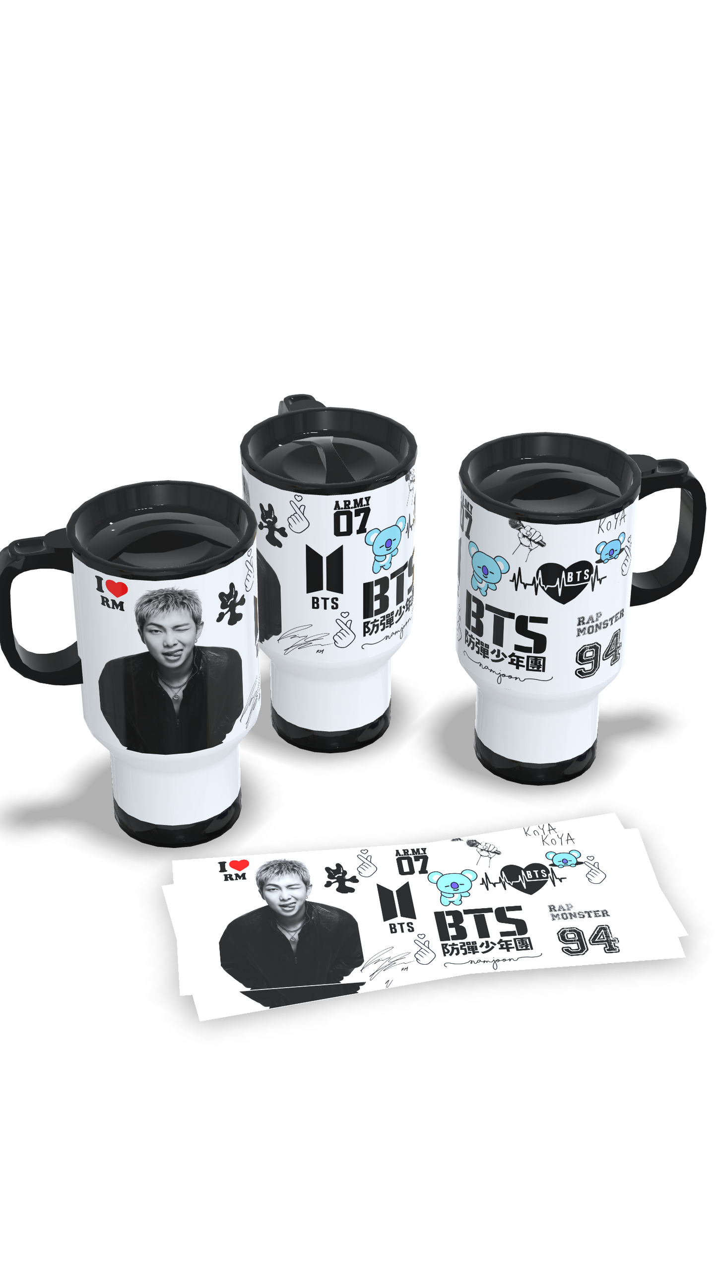 Mug térmico RM Bts