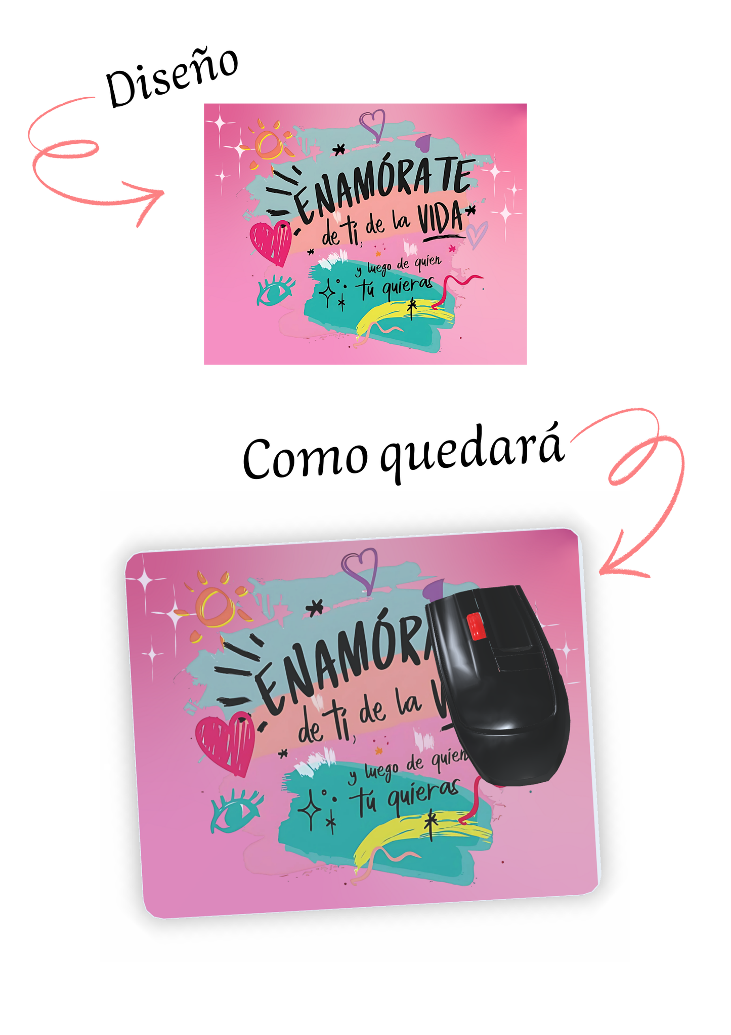 Maused pad Enamorate de ti