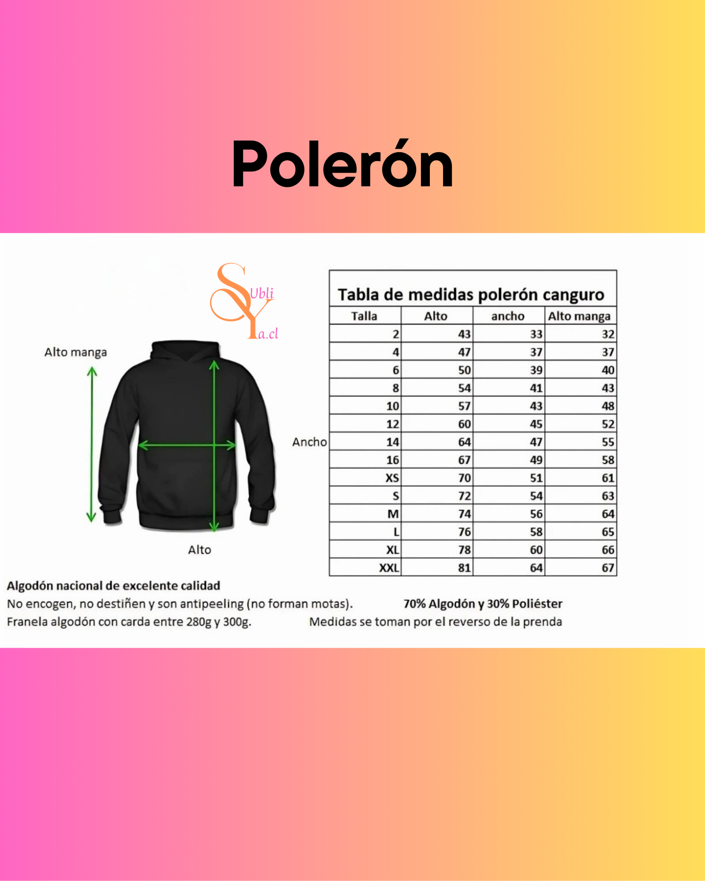 Poleron canguro