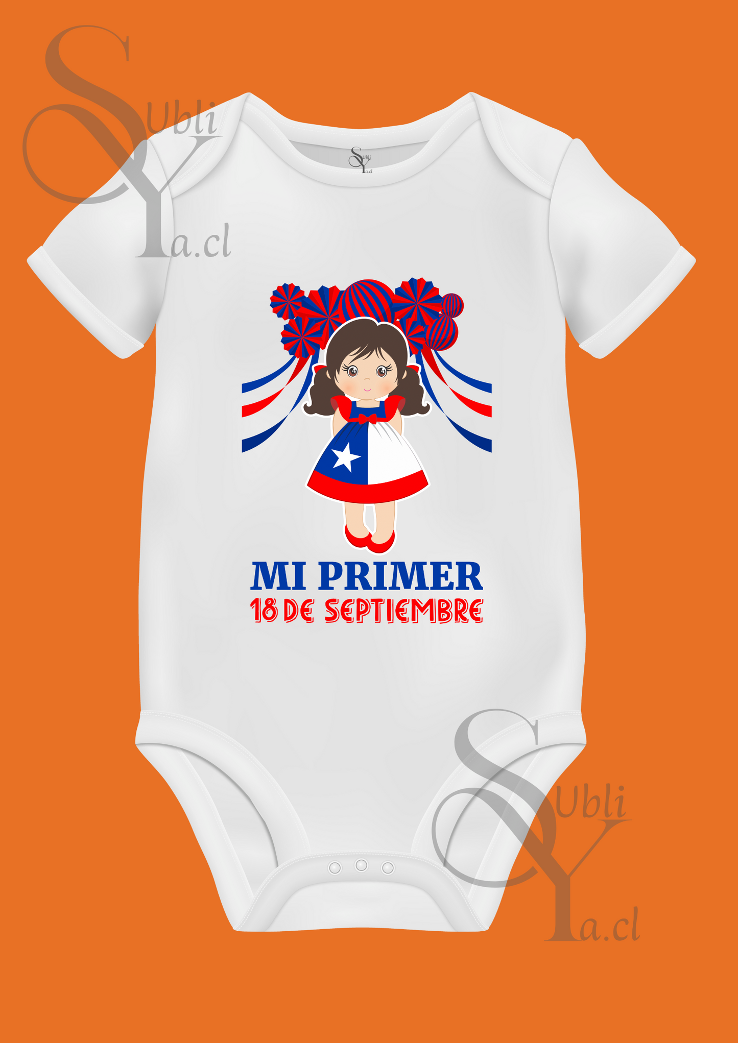 BODDY DE BEBE FIESTAS PATRIAS
