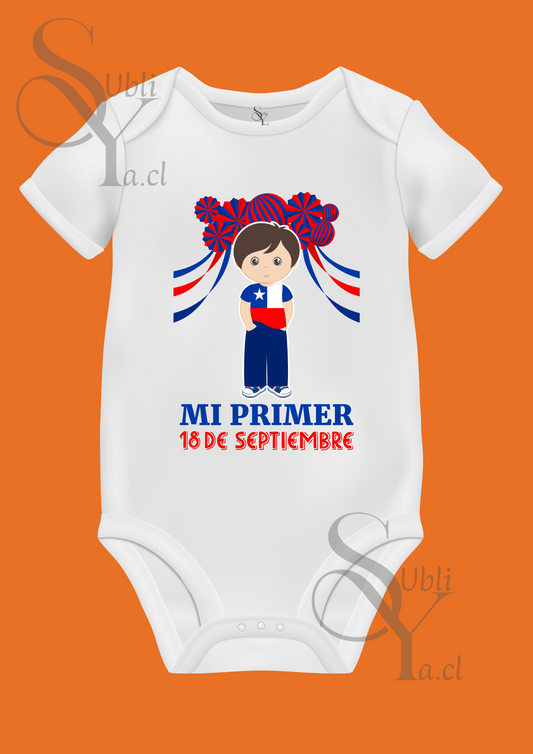 BODDY DE BEBE FIESTAS PATRIAS