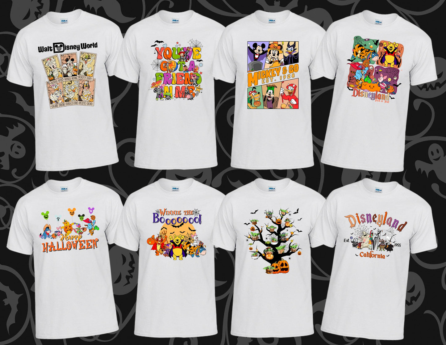 Diseño Poleras Halloween