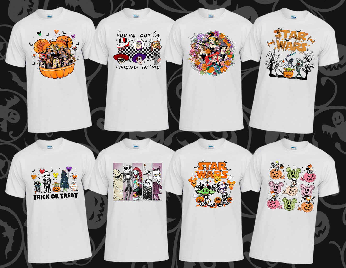 Diseño Poleras Halloween