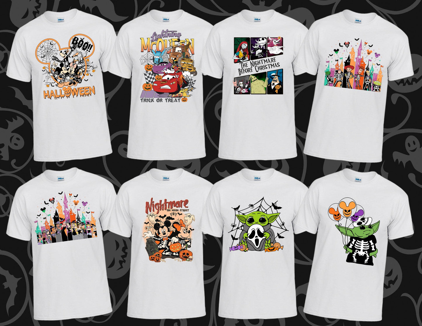 Diseño Poleras Halloween