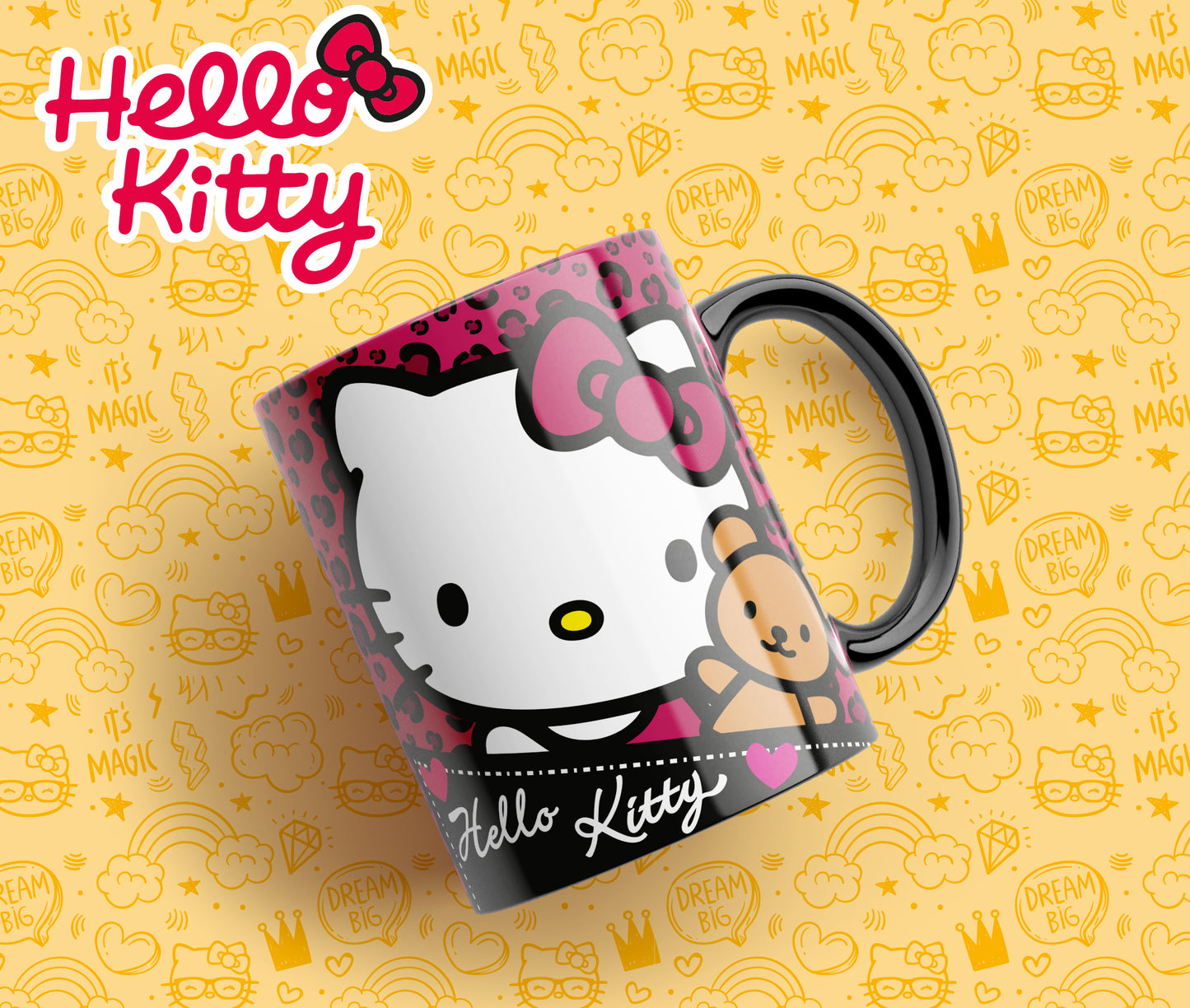 Diseños para tazas Hello Kitty