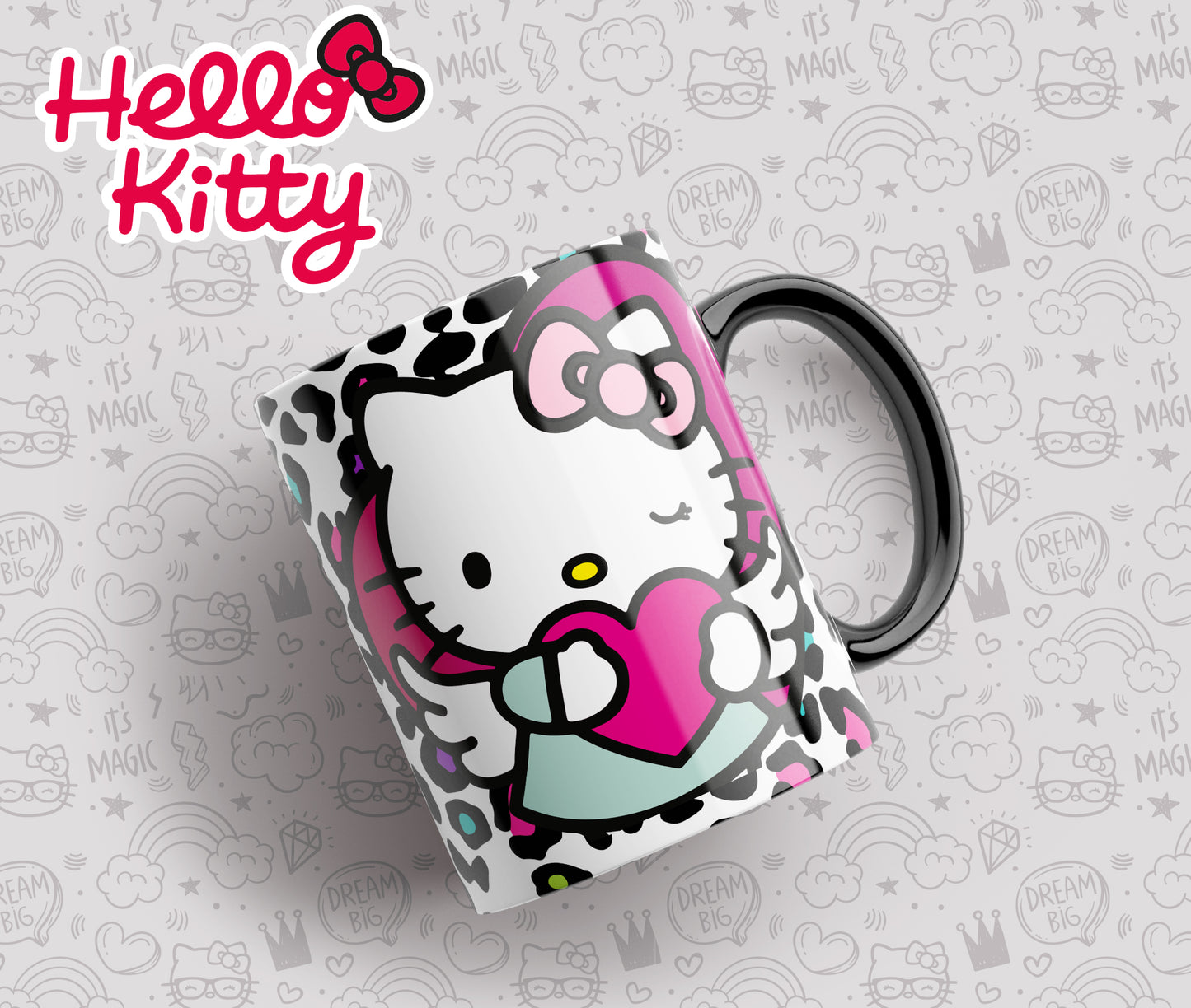 Diseños para tazas Hello Kitty