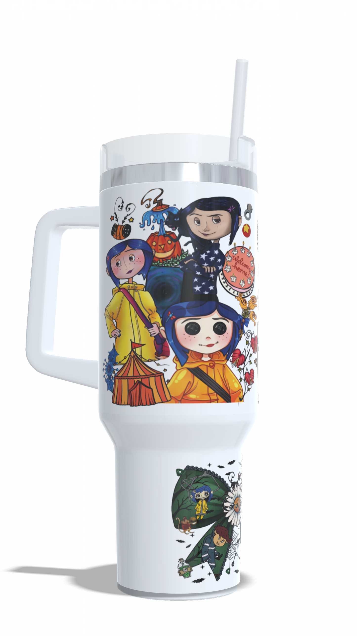 Vaso Tipo Stanley Coraline