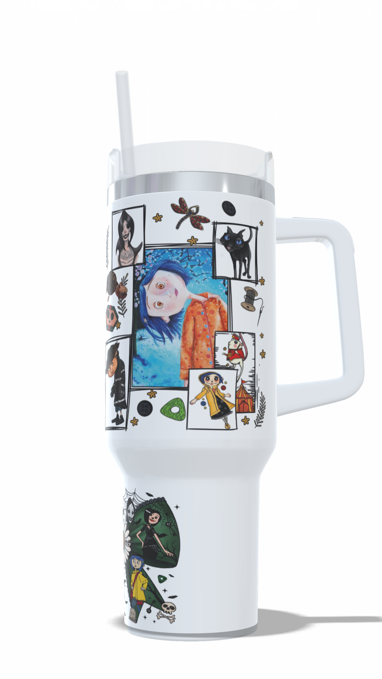 Vaso Tipo Stanley Coraline