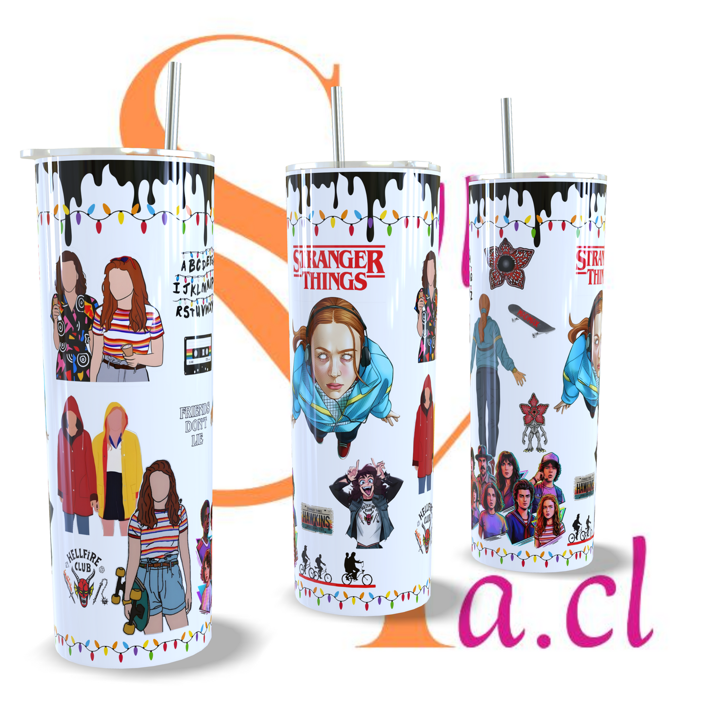 Vaso 600ml Stranger Things