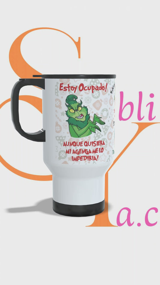 Mug térmico 410ml Agenda del Grinch