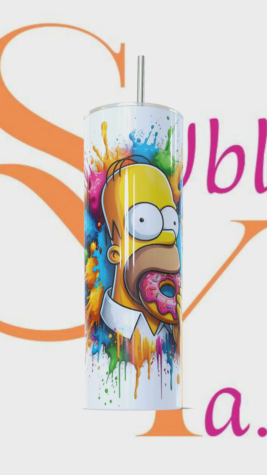 Vaso térmico Homero Simpson