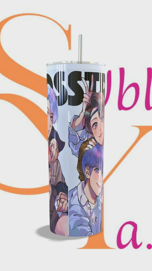 Vaso térmico de 600ml Stray Kids Animado