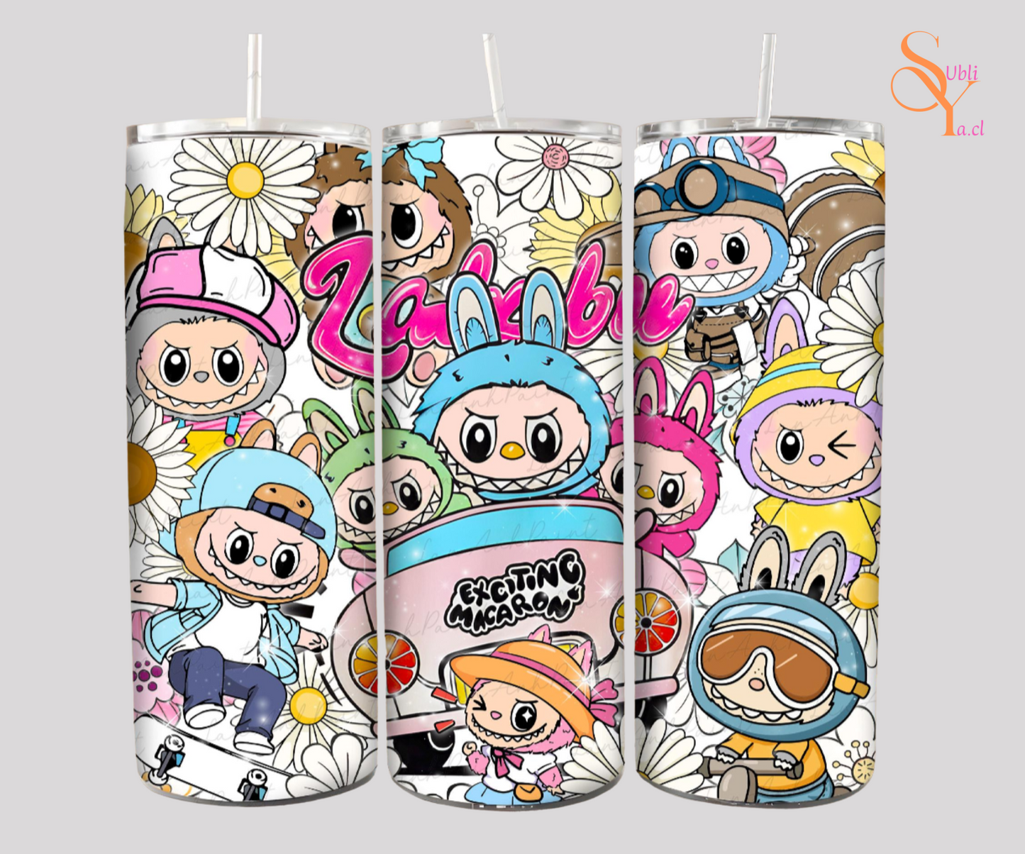 Tumbler de 600ml Labubu