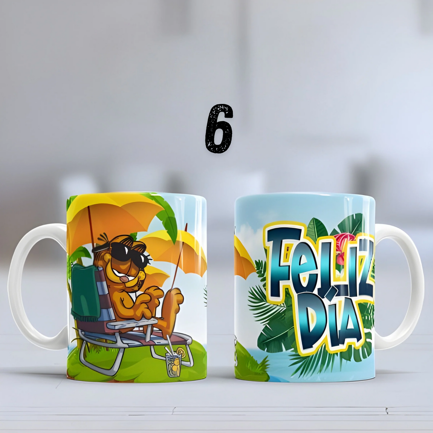 Tazas Garfield 330ml 11oz
