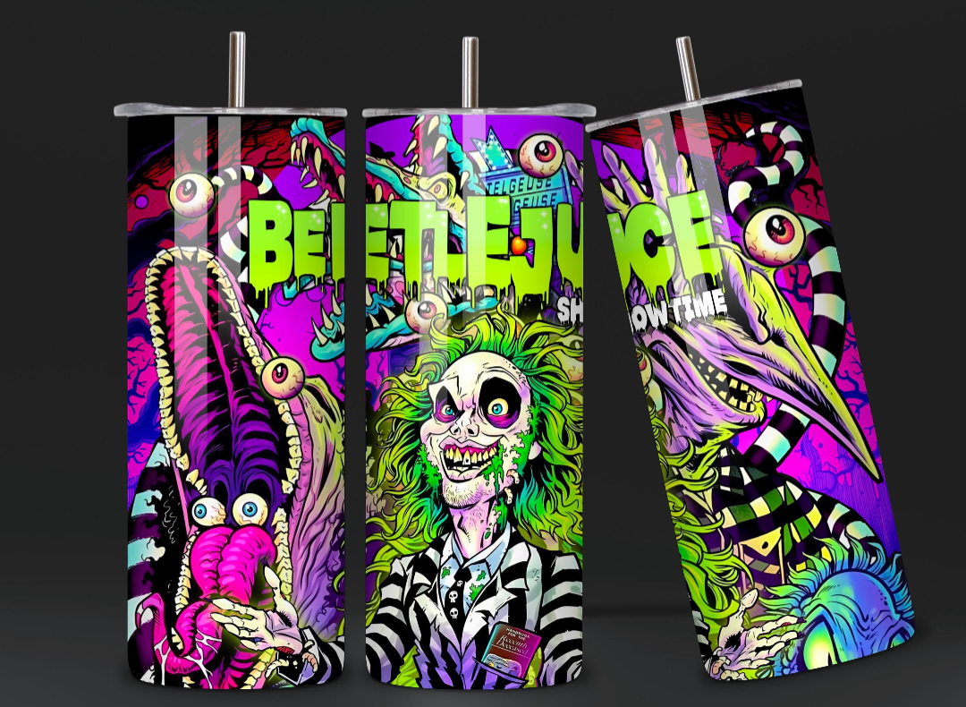 Tumbler de 600ml Beetlejuice