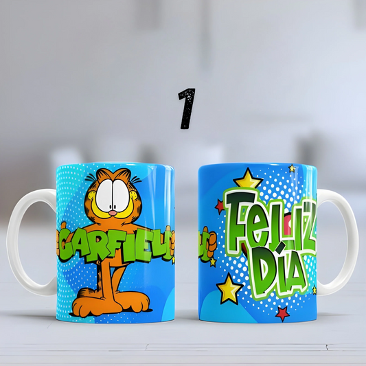 Tazas Garfield 330ml 11oz