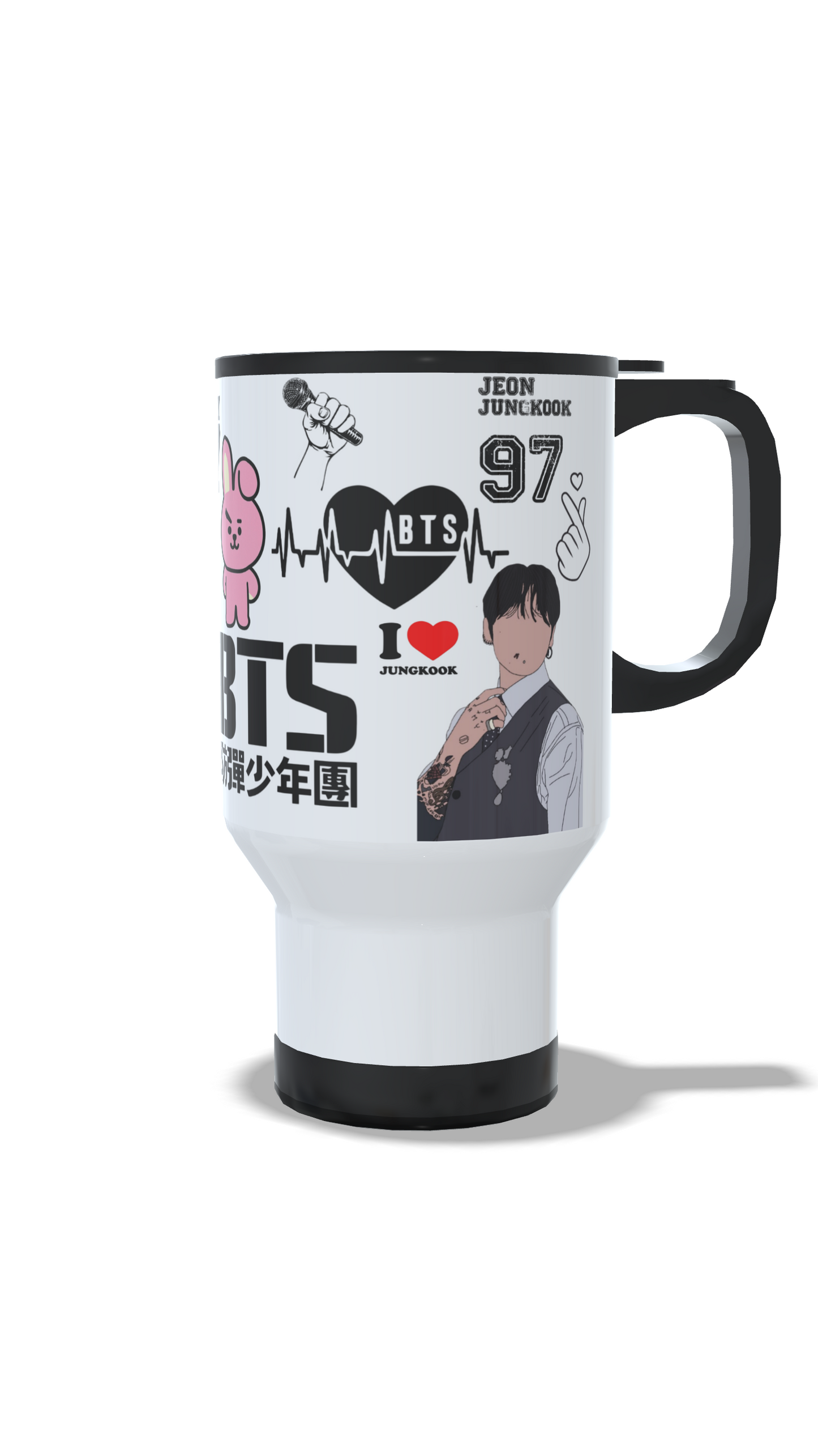 Mug térmico Junkook Bts