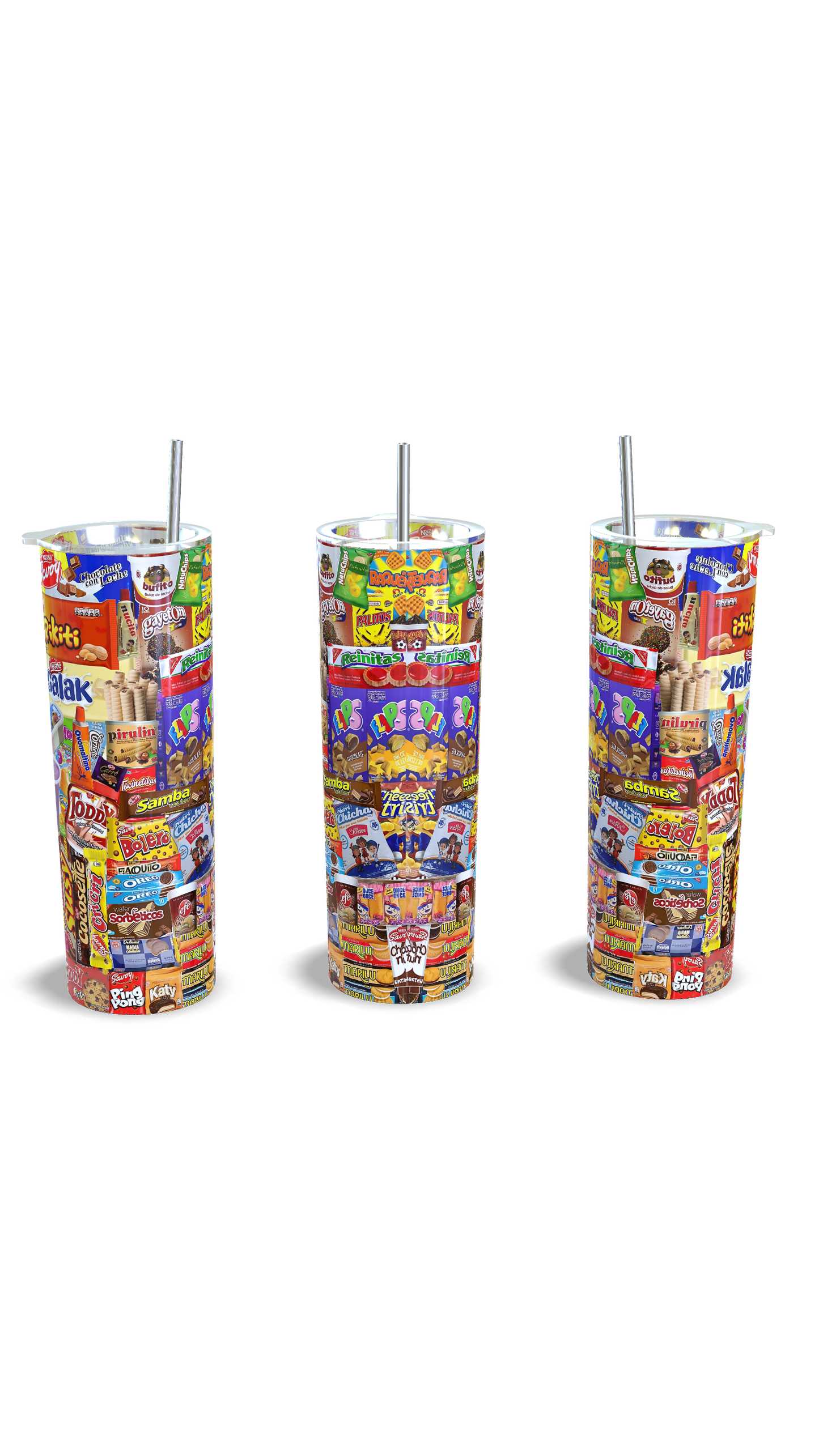 Tumbler de 600ml Chucherías Venezolanas