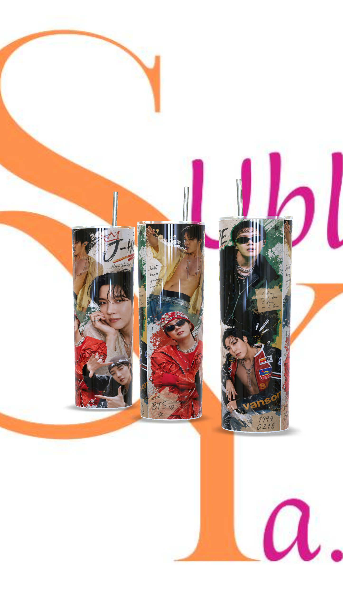 J-Hope Bts, Vaso térmico Capacidad de 600ml.