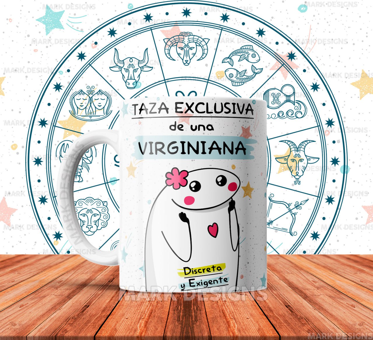 TAZAS SIGNOS DEL ZODIACO