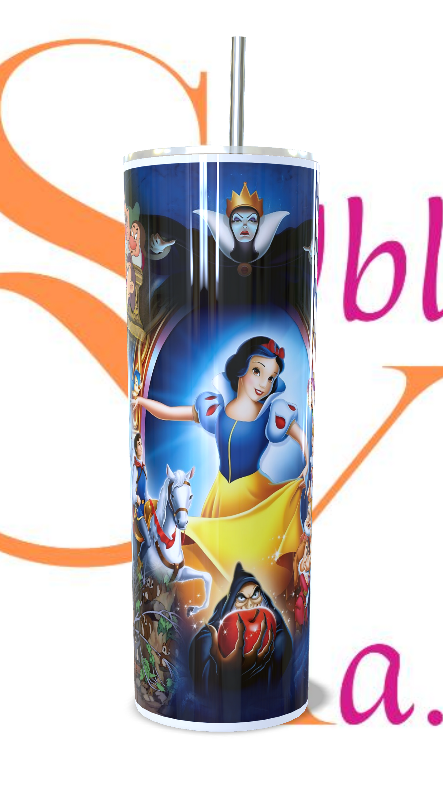 Vaso térmico de 600ml Princesas Disney