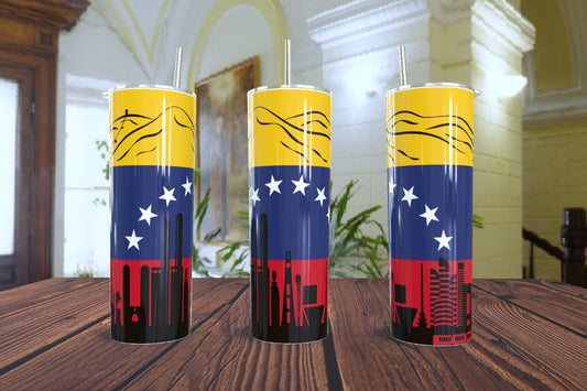 Vaso térmico Venezuela Tricolor