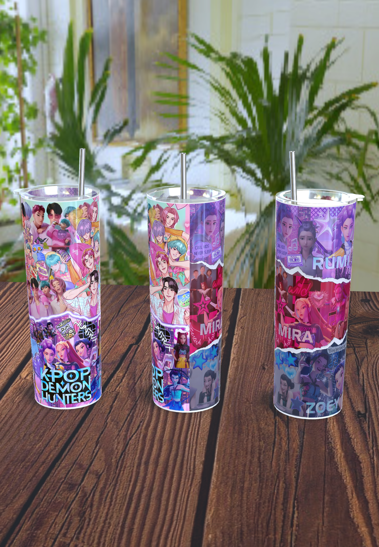 Vaso térmico Demon Hunters Kpop