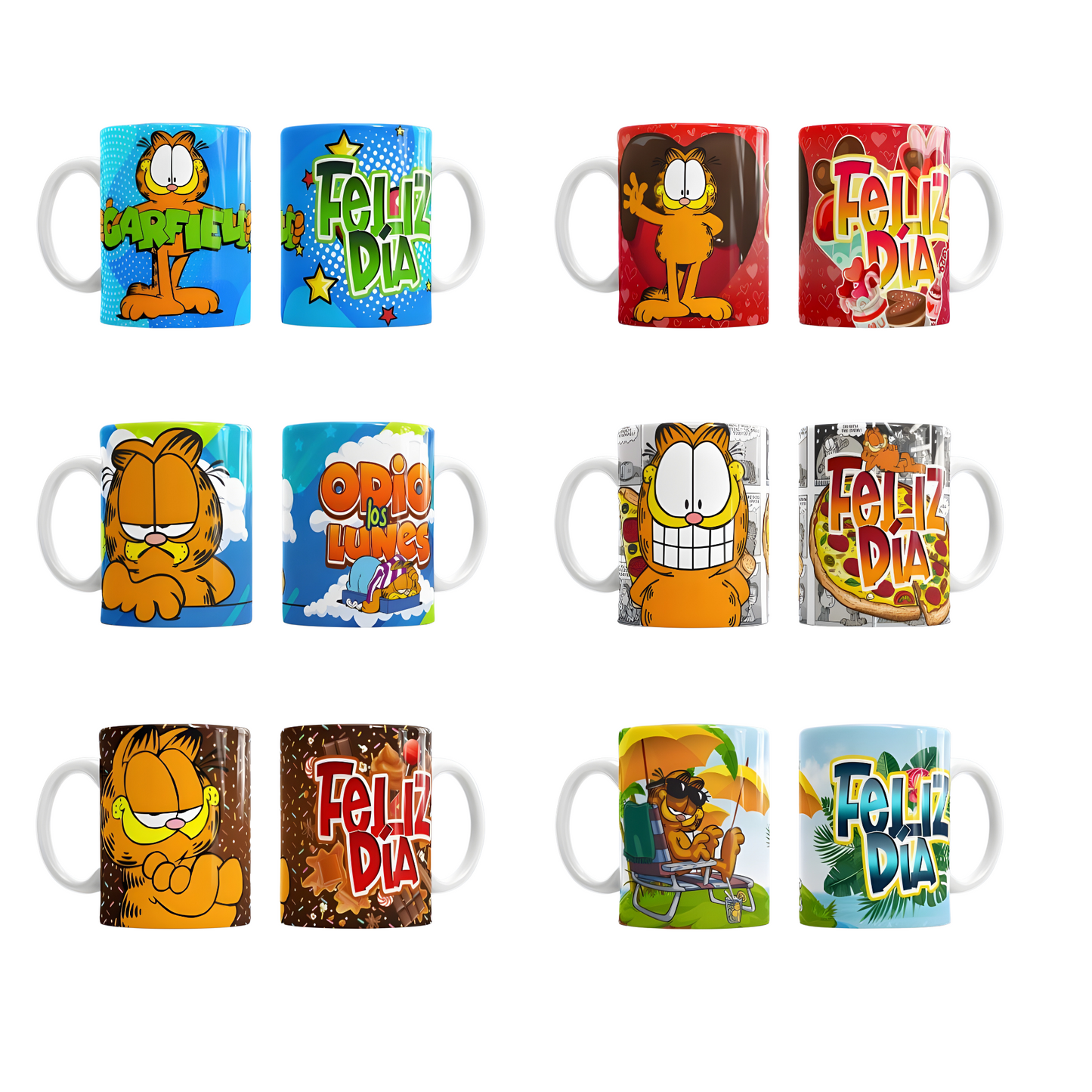 Tazas Garfield 330ml 11oz