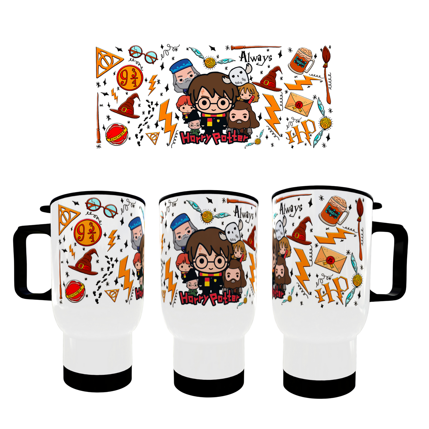 Mug térmico Harry Potter