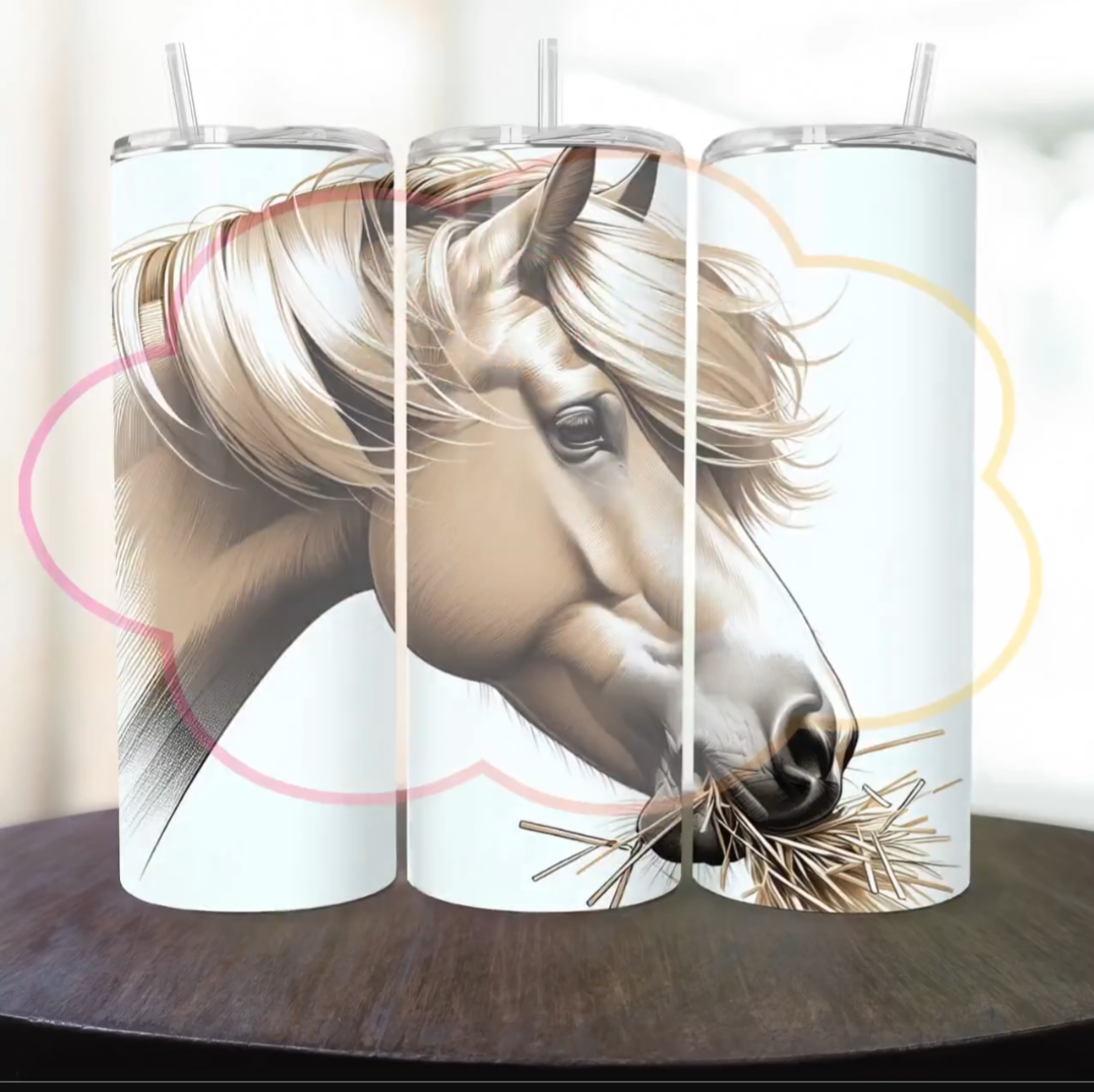 Vaso térmico Diseño de Caballos
