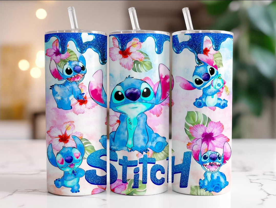 Tumbler Diseño Stitch